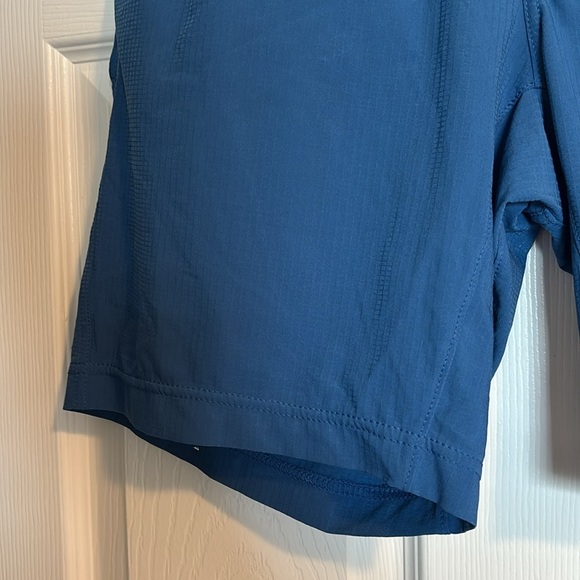 Prana men’s blue lined 8” inseam athletic shorts size small - Picture 5 of 9